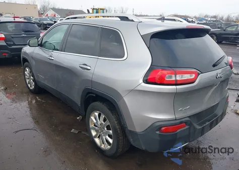 2016 Jeep Cherokee Limited z USA, uszkodzony, nr VIN 1C4PJMDB9GW343668
